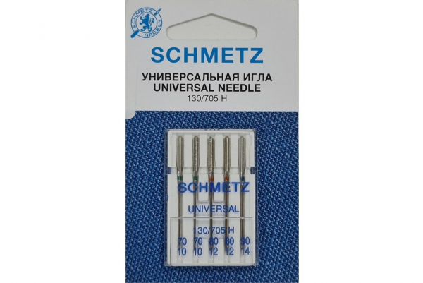 Иглы Schmetz универсальные (70x2, 80x2, 90x1), 5 шт в Нерчинске