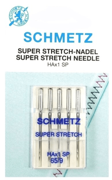 Иглы Schmetz супер-стрейч HAx1 SP 65/9, 5 шт в Нерчинске