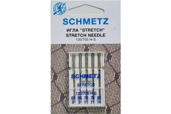 Иглы Schmetz стрейч combi (65x2, 75x2, 90x1), 5 шт в Нерчинске